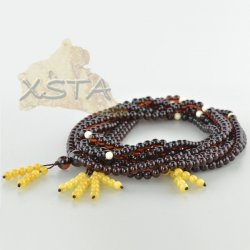 Wholesale prayer Baltic amber rosary
